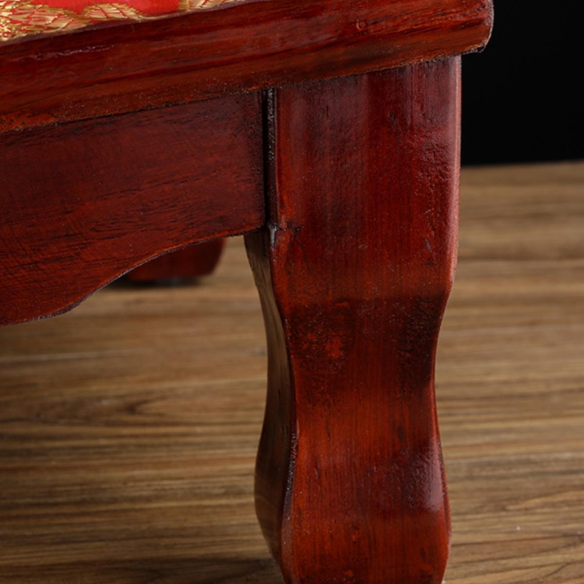 Solid wood worship MATS, Buddha worship MATS, home kneeling MATS, leather chairs for worshipping Buddha, temple kowtowing and worship, home incense burning kneeling stools in Buddhist halls Application Scenario