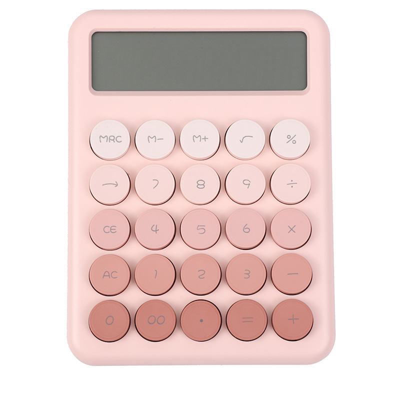 High appearance level dopamine gradient color calculator, cute and simple student calculator, for business office use Item Picture
