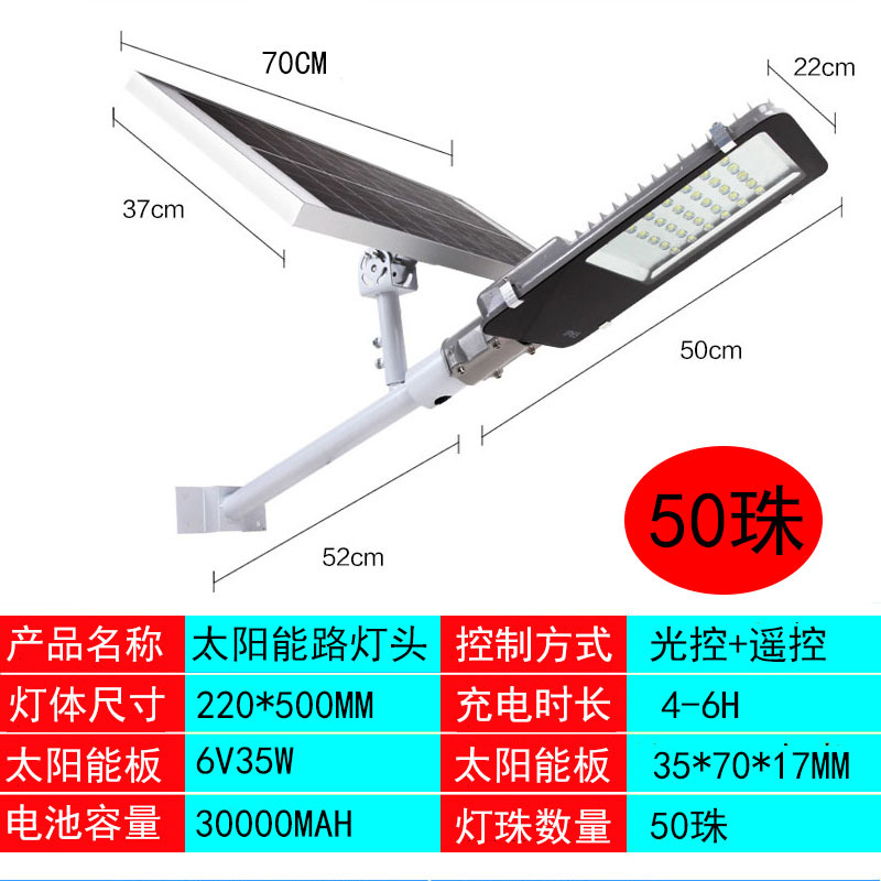 The first user of solar street lamps, outdoor courtyard lamps, new rural road lighting lamps, intelligent sensing little golden bean street lamps Application Scenario