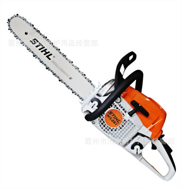Germany Imported Ms180 Steel Chainsaw Ms251 Gasoline Saw Stihl Chain Saw 382 Logging Saw Specifications Specification drawing
