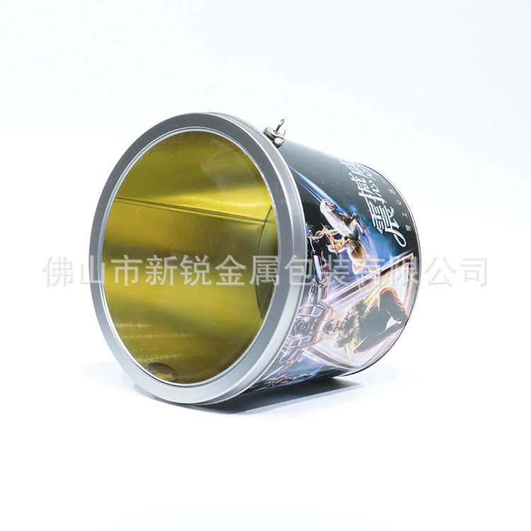Best-selling tinplate iron bucket with handle, cinema popcorn bucket, bar beer ice bucket, galvanized metal bucket manufacturer Application Scenario