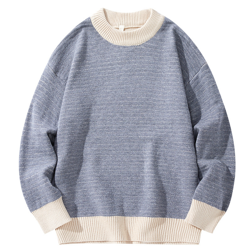 圆领毛衣男士细节图