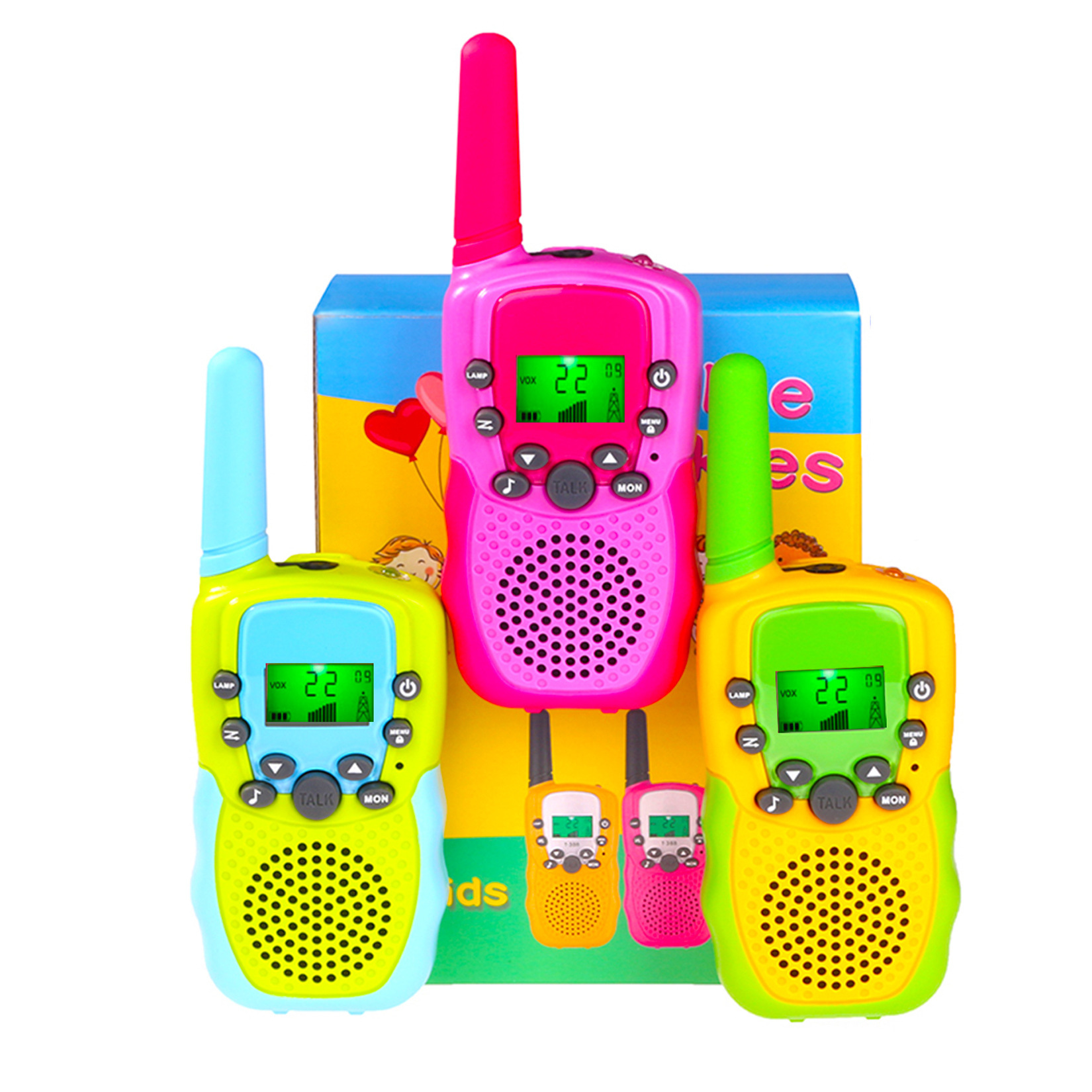 工厂批发T388儿童对讲机户外无线对讲机亲子玩具对讲机远程对讲机