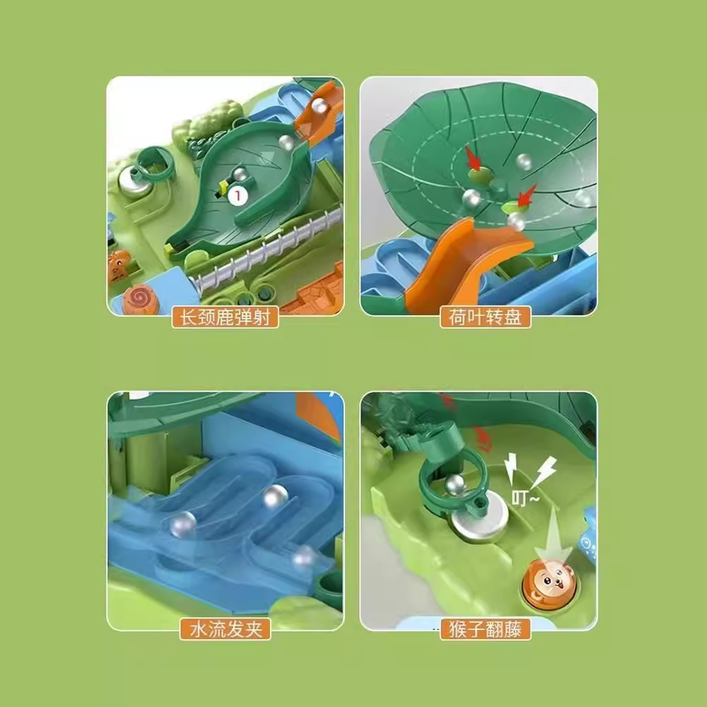 Children's intelligence and intelligence walking beads, Beibei jungle Adventure, water park maze track toys Application Scenario