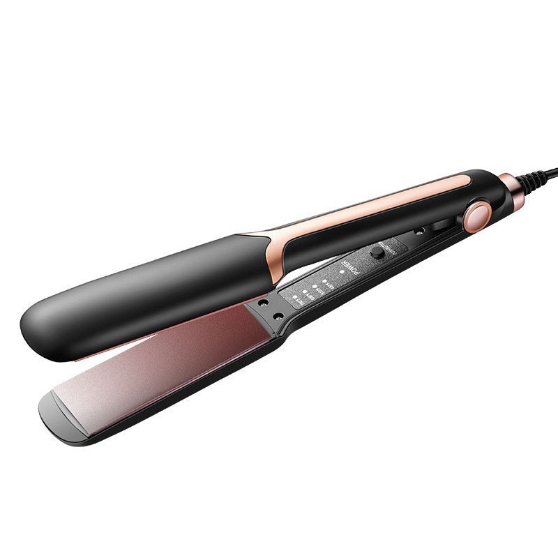 Cross-border 1907 new dual-purpose straight plate hair straightener, negative ion steam hair straightener, ceramic coil and straightener dual-purpose clip Item Picture