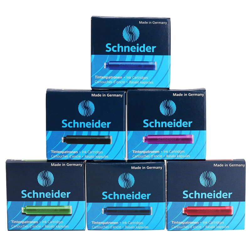 批发Schneider施耐德钢笔通用墨囊6801/6803/6823瓶装墨水胆墨囊