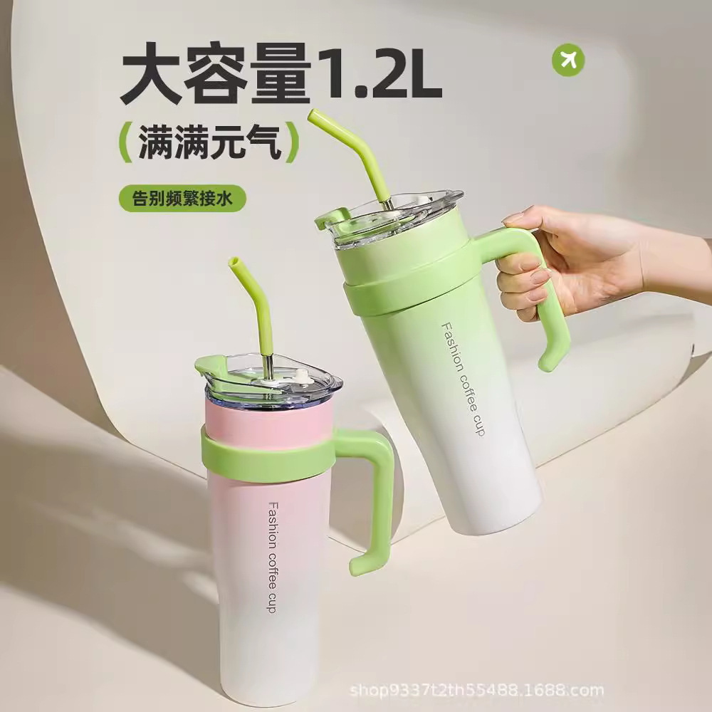 كأس شرب مزدوج من كأس كأس ماء بحجم 40 OZ ذو لمعة كبيرة وذات مظهر عال