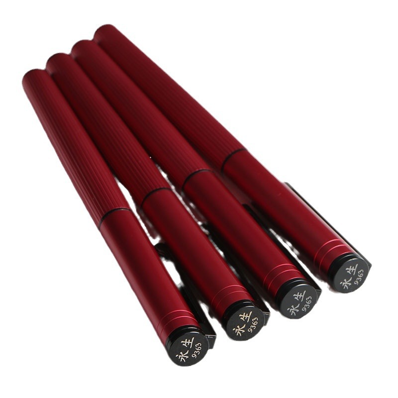 A variety of writing pens specially designed for calligraphy teachers, red with high appearance level, metal business gifts, and iridium art pens Item Picture