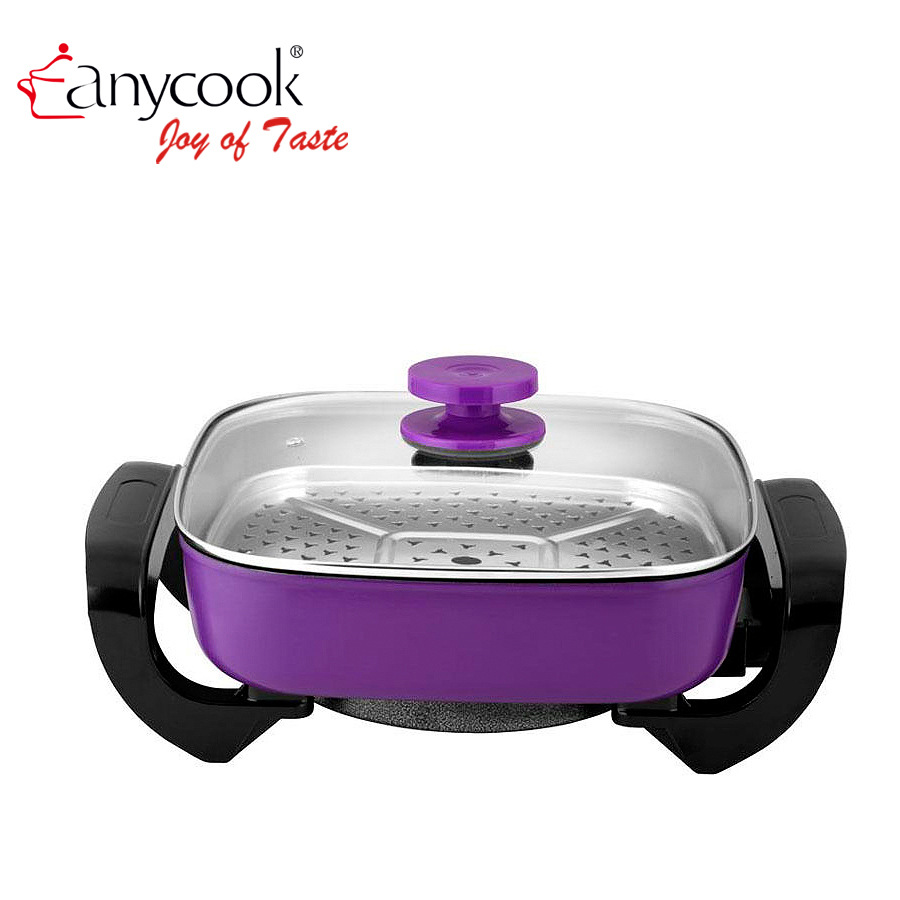 Anycook Smart Rice Cooker Gift stainless steel non-stick frying pan Electric pizza pan electric cooker Application Scenario
