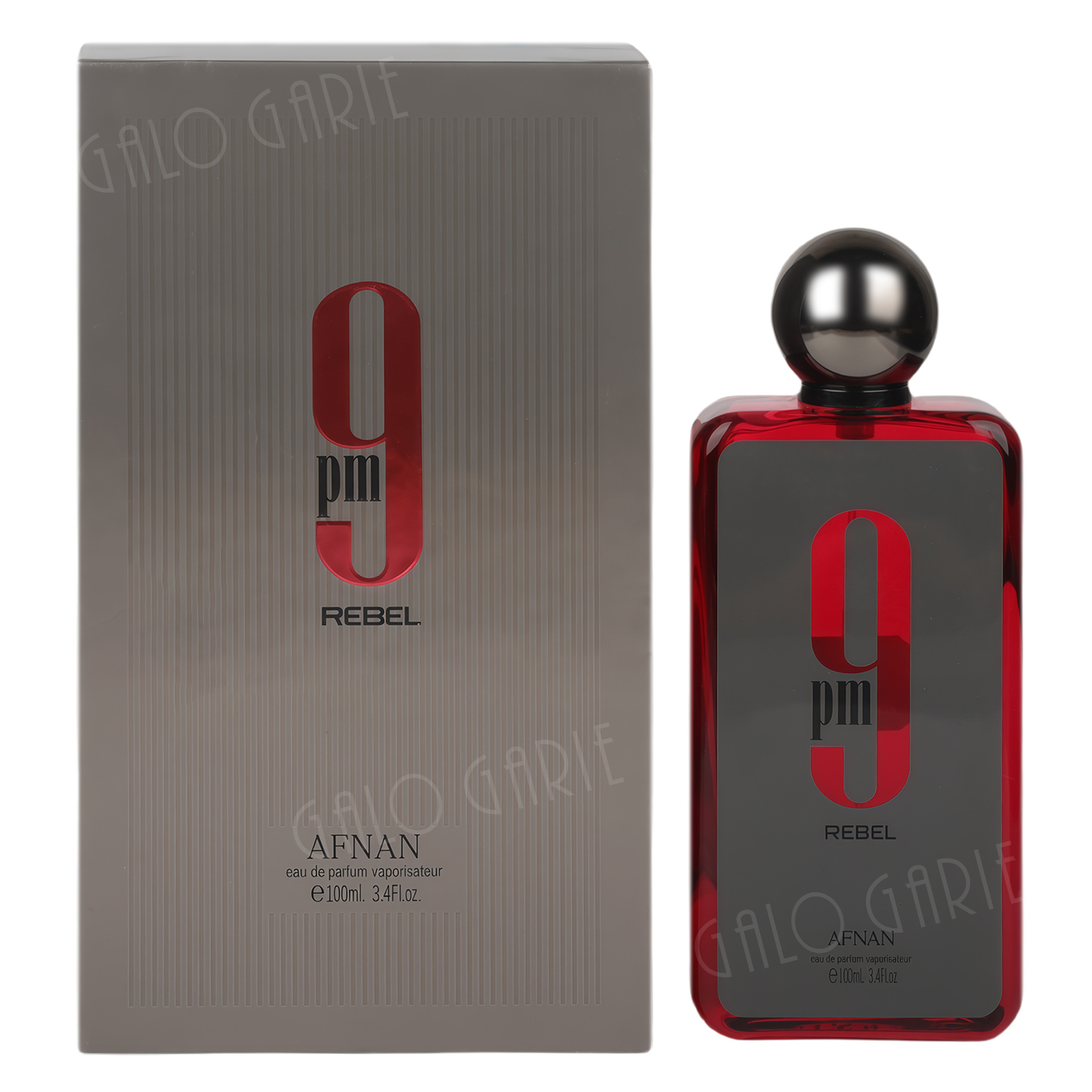 Afnan cross border perfume red 9PM Rebel 3D label MZ-201B oriente medio comercio exterior árabe perfume al por mayor details Picture