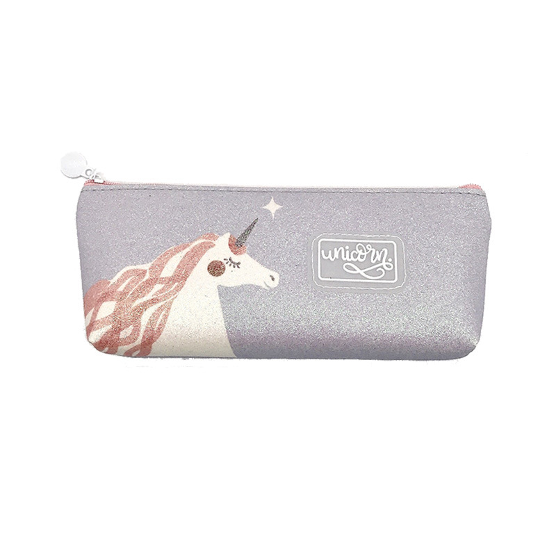 Creative pen case, simple animal, primary school student pen case, fixed pen box, stationery bag, men's and women's stationery box, pencil case, canvas Item Picture