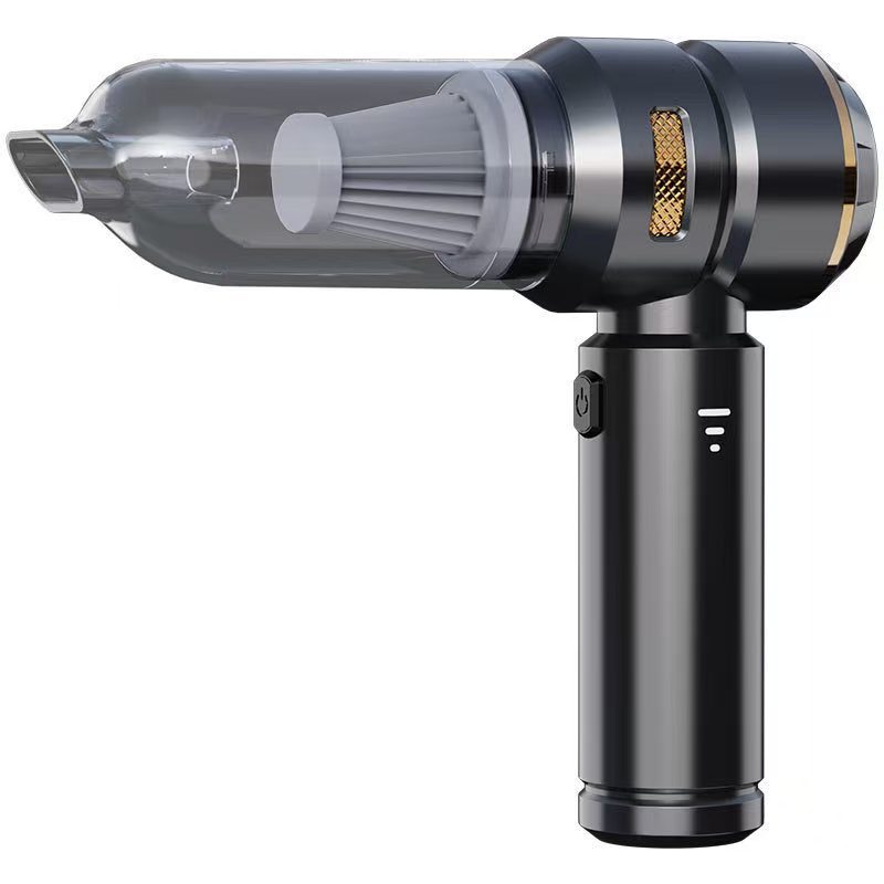 High-Power Car Cordless Vacuum Cleaner For Suction, Blowing, Charging And Pumping, Dual-Purpose For Car And Household Use, Small Brushless, Three-Speed High Suction Power Item Picture