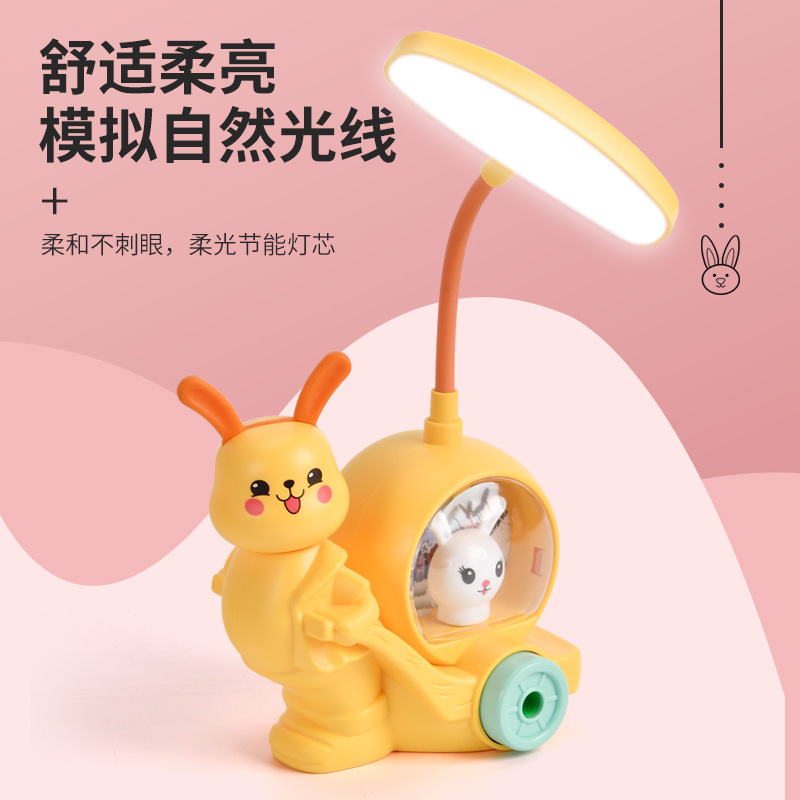 新款卡通台灯/卷笔刀小夜灯/氛围灯儿童书细节图