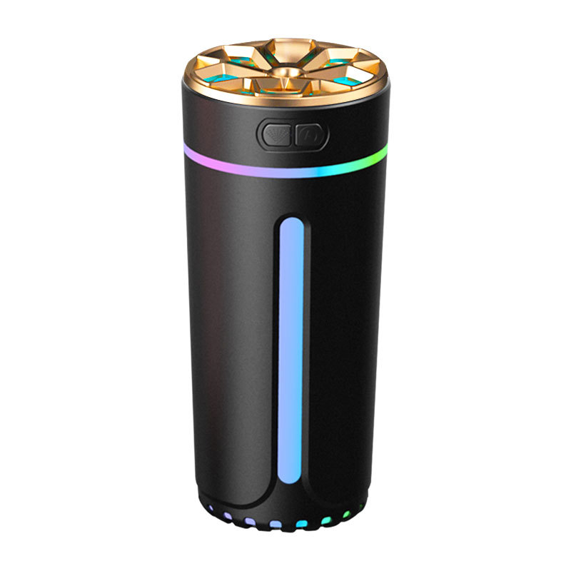 Intelligent car humidifier, air purifier, aromatherapy, car interior odor removal, car ambient lighting, perfume, black technology Item Picture