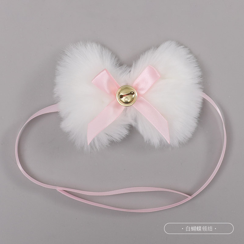 One-piece handcrafted Lolita neck bells, accessories, props, lace bows, bell collars, bow ties, all made by hand Specification image