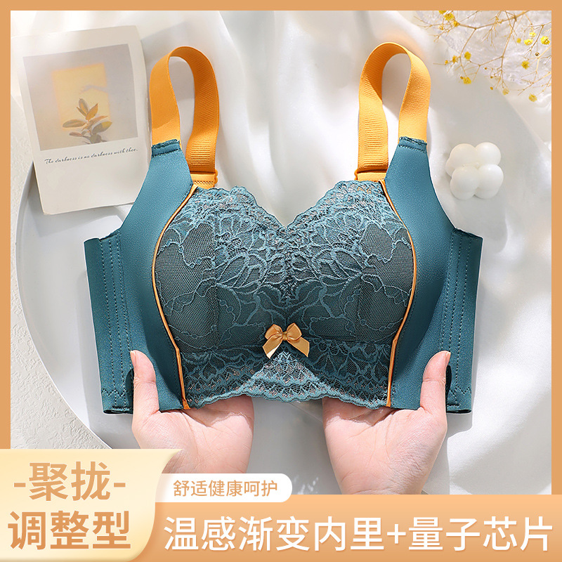 Spring's hot sales: Small breasts that gather together to look larger, light and comfortable underwear, top support to prevent sagging, and breast retraction bra, all sexy