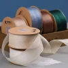 Korean version pleated vertical texture soft light snow chiffon ribbon DIY bow hair accessory gift packaging material flower chiffon ribbon details Picture