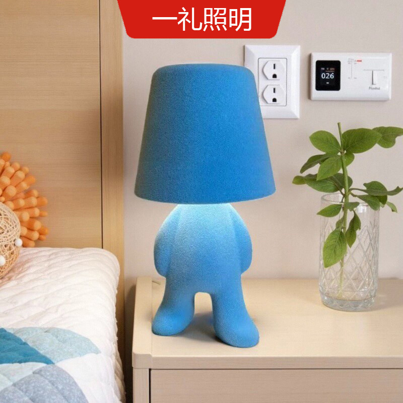 Factory direct supply of home decoration items, light luxury TV cabinet, living room entrance hall, new home decoration atmosphere, night light details Picture