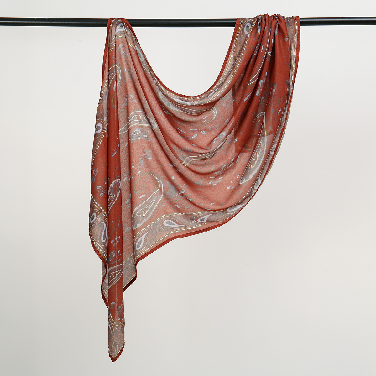 中东热销人棉印花头巾女跨境马来西亚流行民族包头头巾阿拉伯头巾详情16