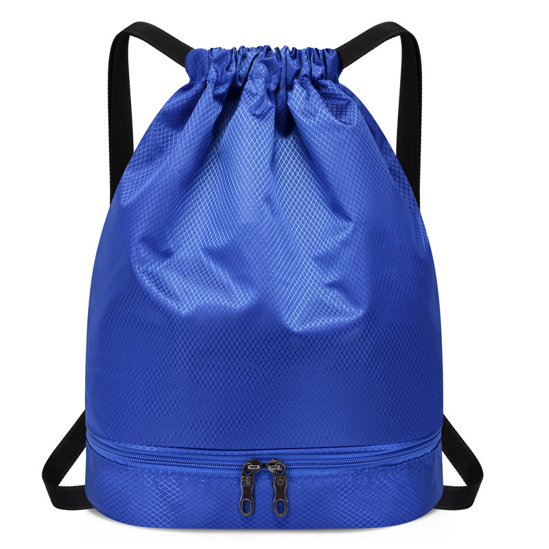 Bundle Pocket Draw Rope Backpack Men's And Women's Swimming Bag Dry Wet Separation Outdoor Travel Sports Fitness Backpack Wholesale Item Picture