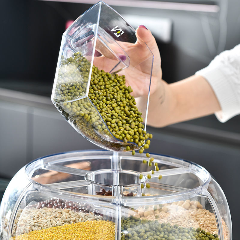 Rotating grain storage box Application Scenario