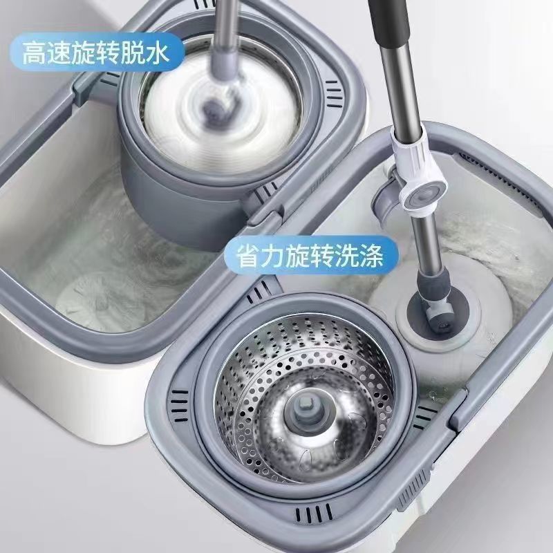 加厚拖地桶旋转拖把桶免手洗地拖家用一拖净懒人甩干墩赵之孙