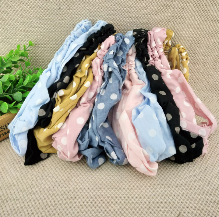 A2122 winter fabric hair band, face wash, hair band, makeup, mask and hair cover wholesale at two-yuan store department store Specification image