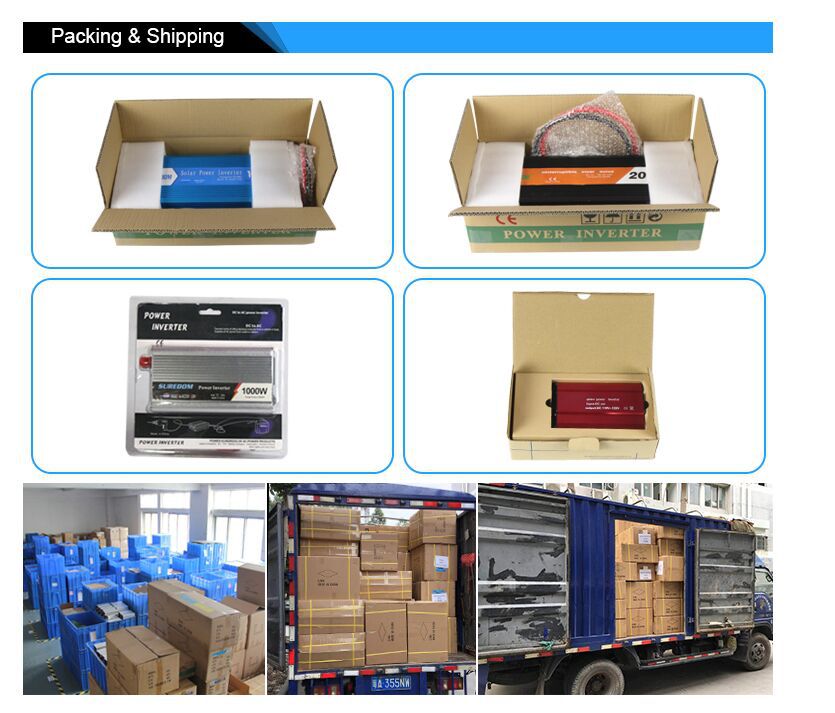 Factory direct sales of 1000W Multi-power inverter 12/24V to 110/220V portable inverter pic 6