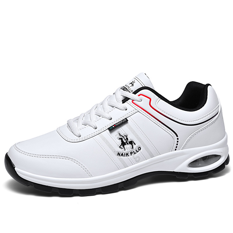 Naike Paul Men's Shoes Simple Casual Shoes Sports Shoes Travel Shoes Board Shoes Men's Small White Shoes Air Cushion Item Picture