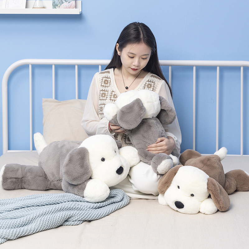 Sate Dudu Puppy plush toys wholesale, prone throw pillows, national trend soothing dolls, cross-border dolls, festival gifts Specification image