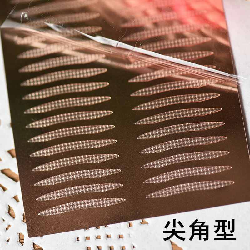 3+M material double eyelid tape manufacturer's non-cutting invisible adhesive transparent matte anti-sweat eye tape with protective film Application Scenario