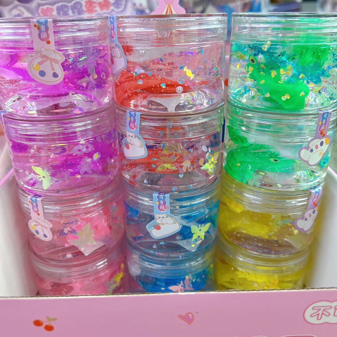 彩泥/粘土/沙实物图