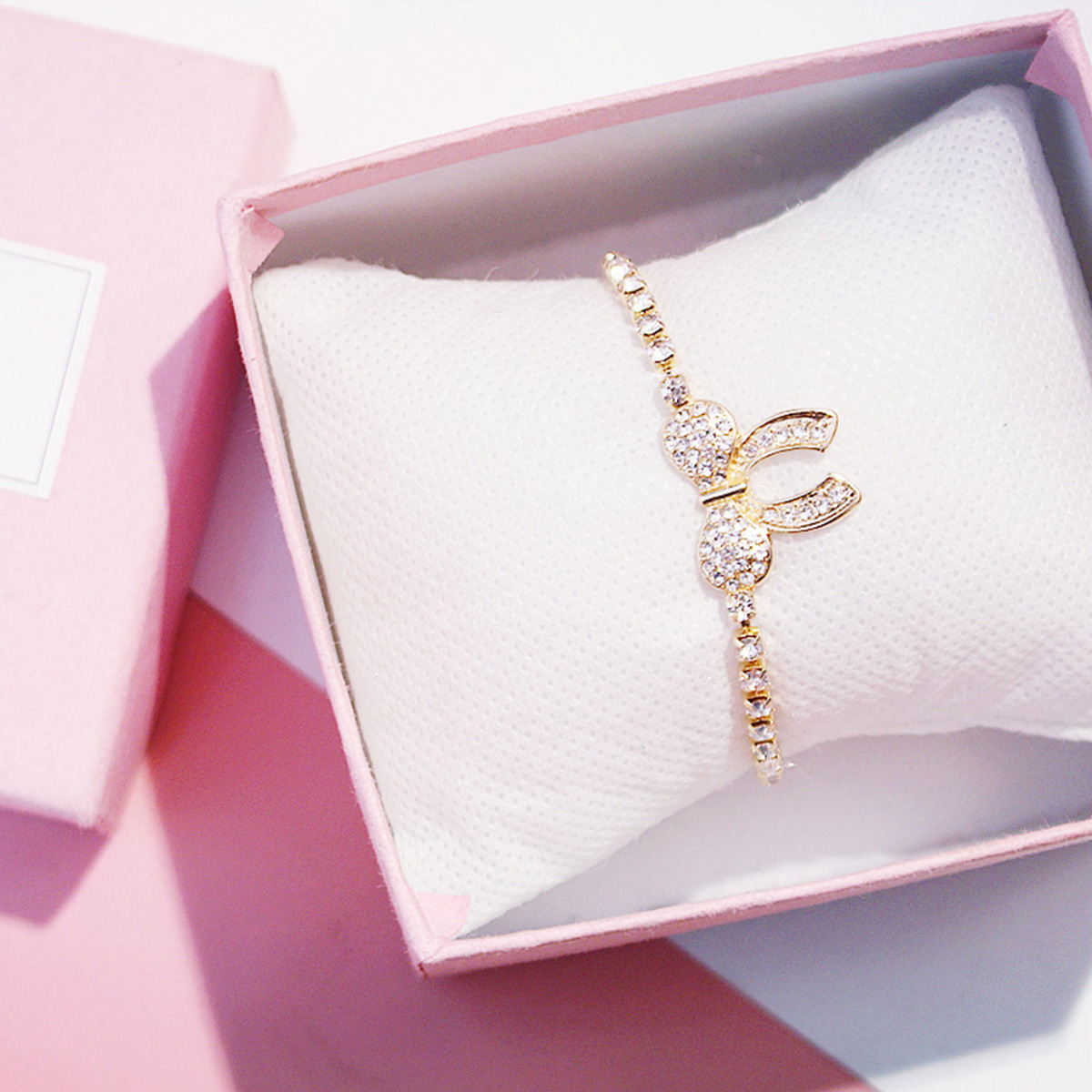 Conjunto de relojes pulsera 2pcs/set diamantes diamantes diamantes diamantes diamantes diamantes mariposa pulsera en stock una pieza de reemplazo de pelo Application Scenario