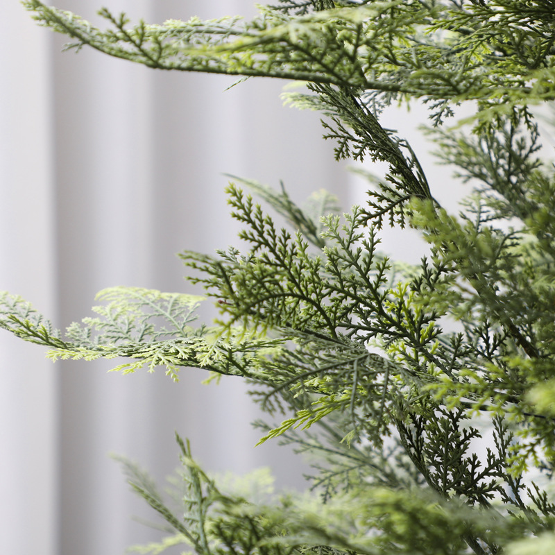 Cross-Border Direct Supply Amazon Encrypted Cypress Christmas Tree Environmental Protection Flame Retardant Simulation Scene Layout Hybrid Tree Application Scenario