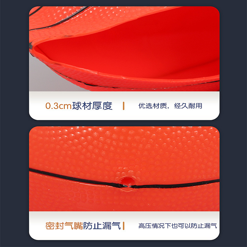 Wholesale Children's Basketball Pvc Kindergarten School Sports Play Pat Ball 12Cm Baby Sports Goods Leather Ball Application Scenario