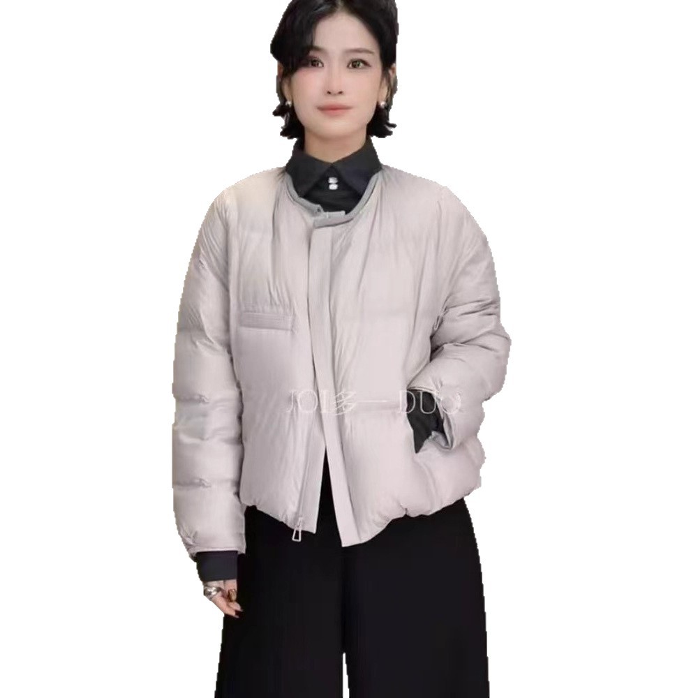 羽绒服/羽绒服女短款韩版/羽绒服长款女/排骨羽绒服/大牌羽绒服白底实物图