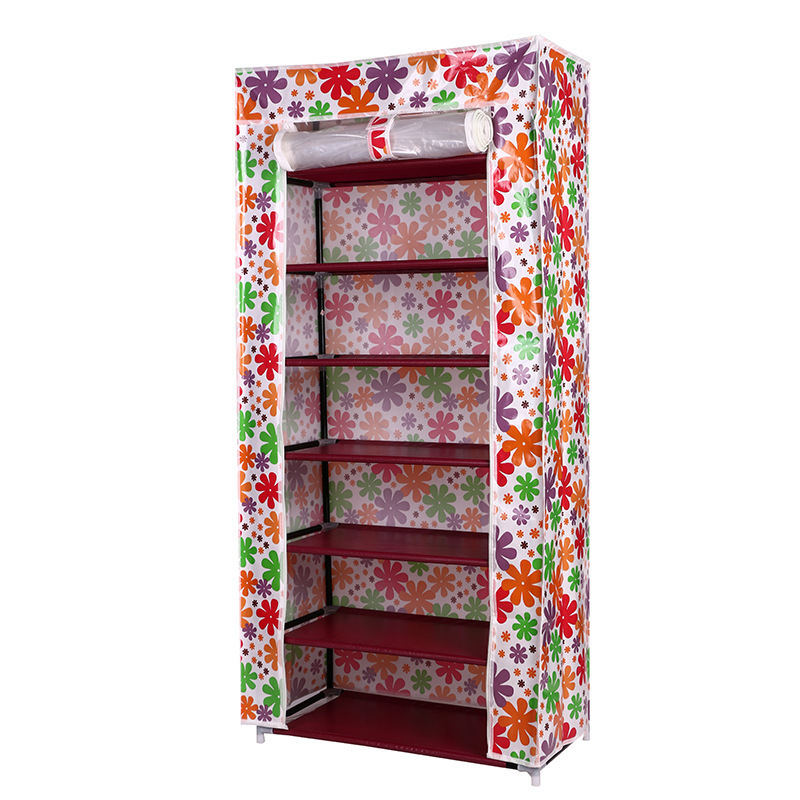 Shoe rack manufacturers supply a large number of simple and simple assembly creative waterproof shoe cabinet factory direct sales Specification drawing