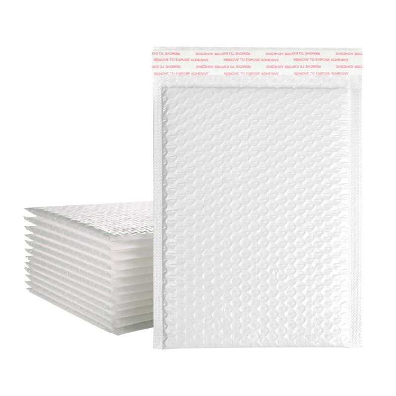 Composite pearlite film thickened bubble bag white express bag envelope foam bag waterproof bubble bag Item Picture