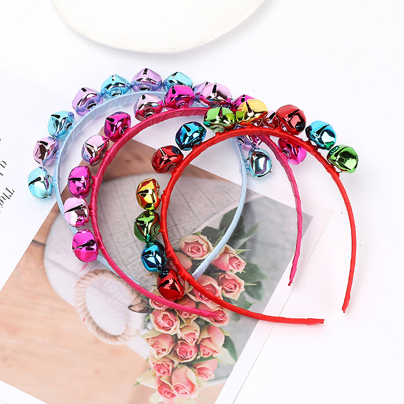 Qiwei Accessories Exclusive Qiwei Accessories Exclusive Fresh Girl Mesh Small Flower Color Diamond Braid Headband Specification image
