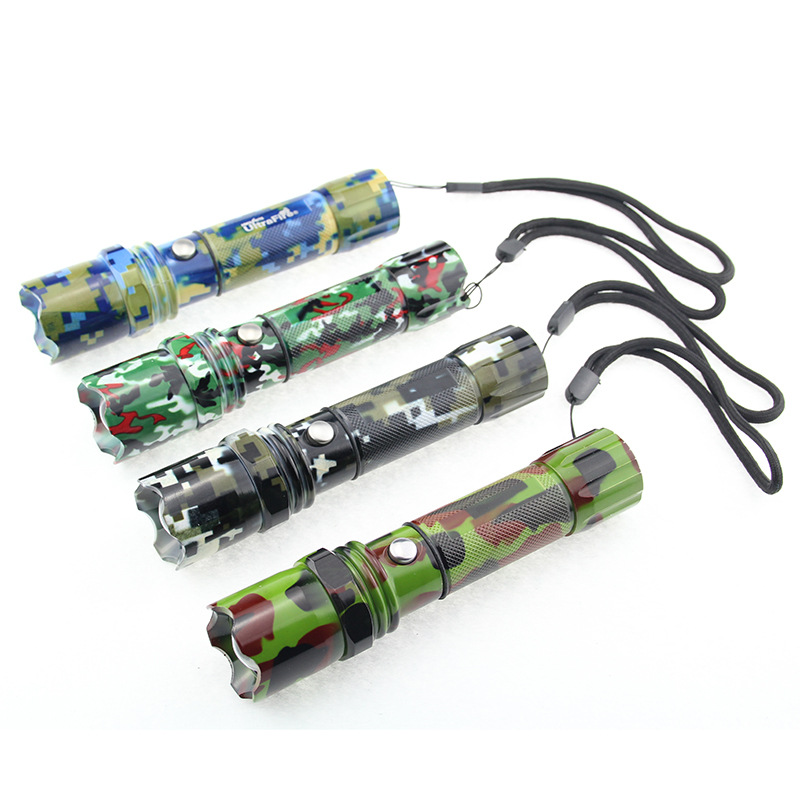 High-intensity flashlight, aluminum alloy zoom, charging, household lighting, outdoor camping, exit, small flashlight Application Scenario