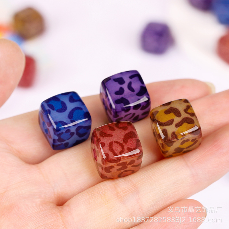 珠子/diy/树脂配件/小辣椒吊坠diy/奶油胶细节图