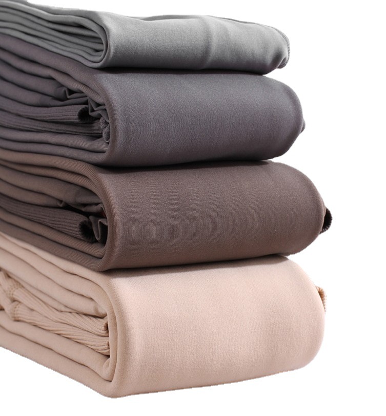 Air Sister Grey And Fleece Thick Leggings 20 Spring And Autumn Thin True Skin One Piece Of Pants Step On The Foot Fake Meat Female Pantyhose Item Picture