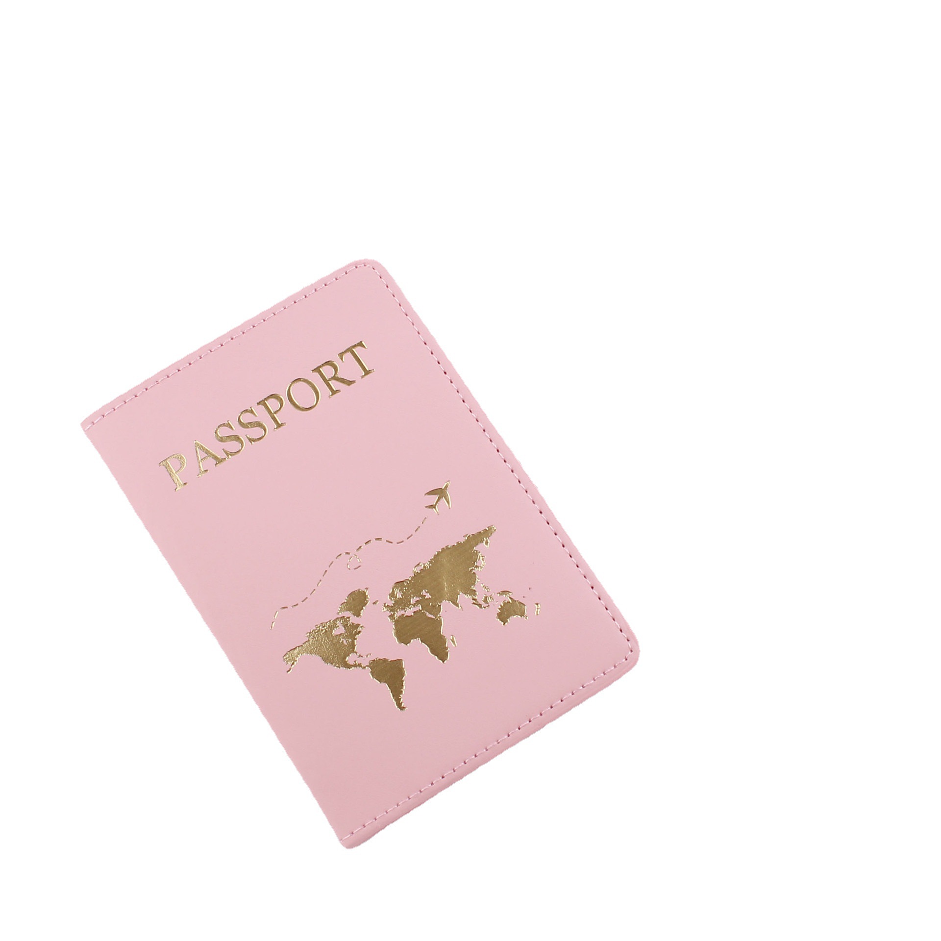 跨境皮革护照/旅行证件包/护照保护套护白底实物图