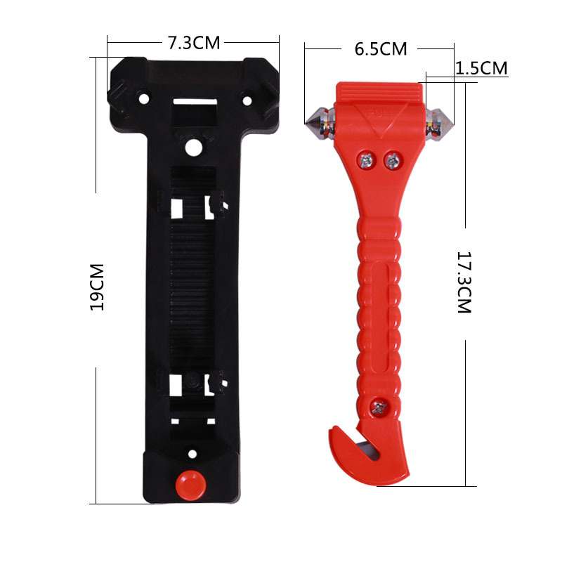 Cross-border e-commerce with double-sided reflective paste hammer, multi-functional safety hammer, bus safety hammer broken details Picture
