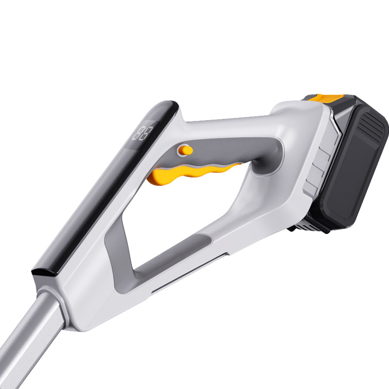 Electric lawn mower, multi-functional lawn mower, lithium battery-rechargeable handheld small household weeding wonder, lawn mower details Picture