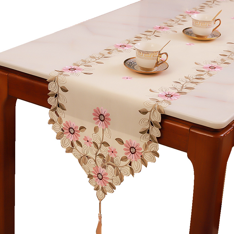 New cloth table flag simple Nordic style restaurant tea flag cloth cross-border supply wedding layout table flag mat wholesale Item Picture