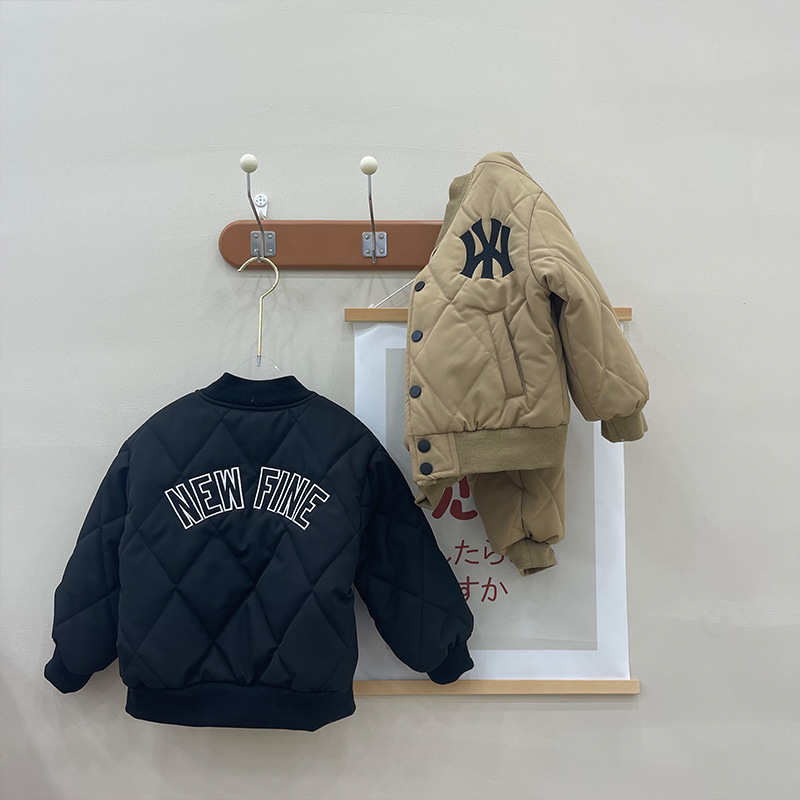 童棉袄/棉服实物图