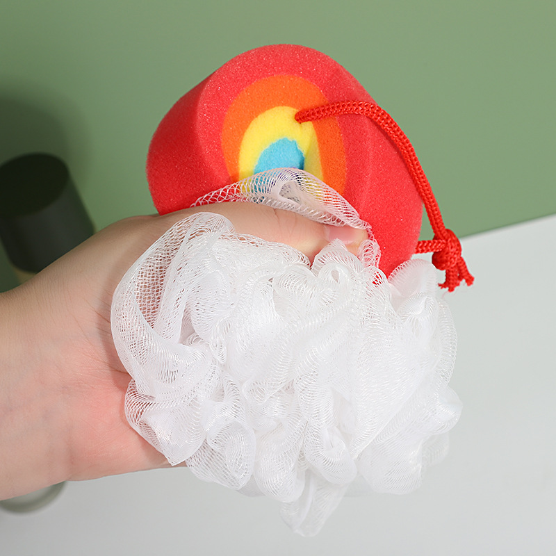 三丽鸥/家用清洁球/搓澡皮子/浴球/密封罐细节图