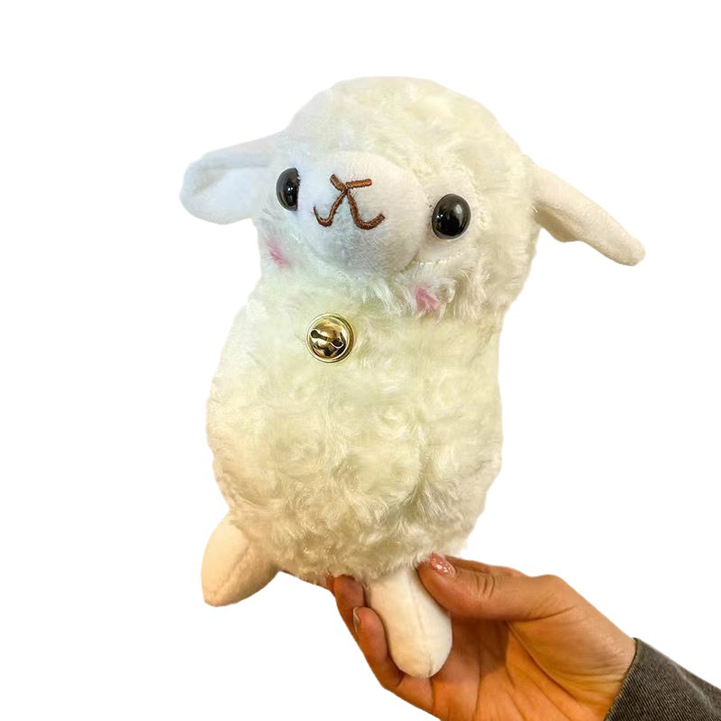 Bells, sheep plush toys, little sheep claw machine dolls, birthday, girlfriend's wedding, throwing souvenirs, gift rings Application Scenario