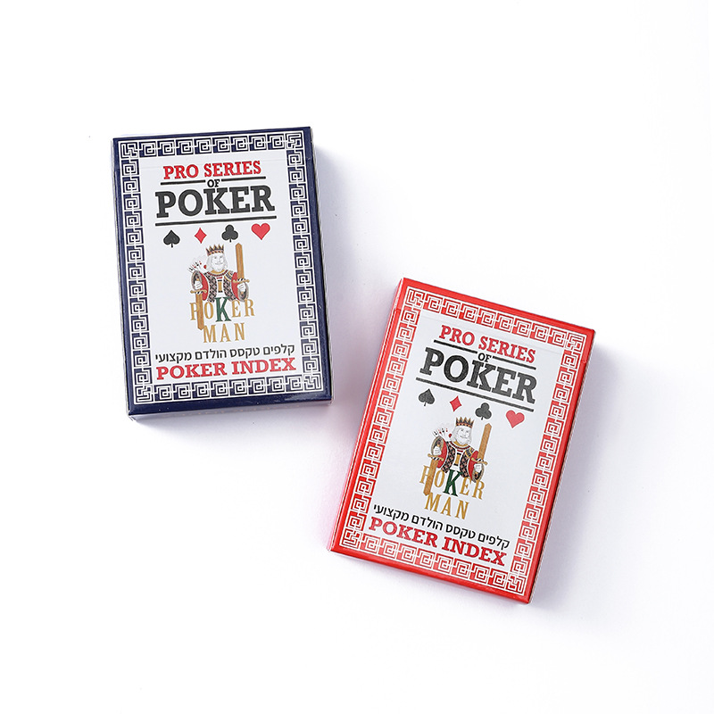Plastic playing cards, PVC custom LOGO advertising, playing card customization manufacturer, tear-resistant and colorless, Middle East playing card customization, card making, Saudi card printing logo Item Picture